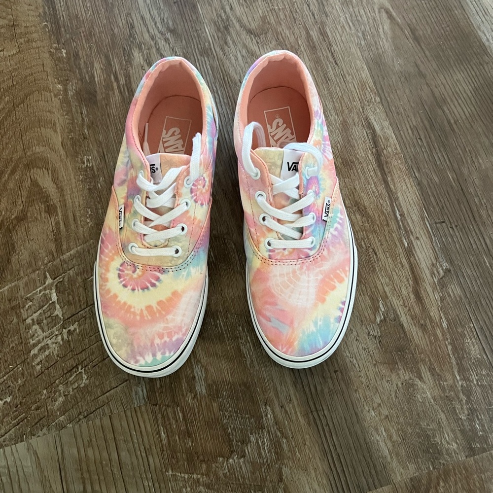 Tie dye Van sneakers, multi color